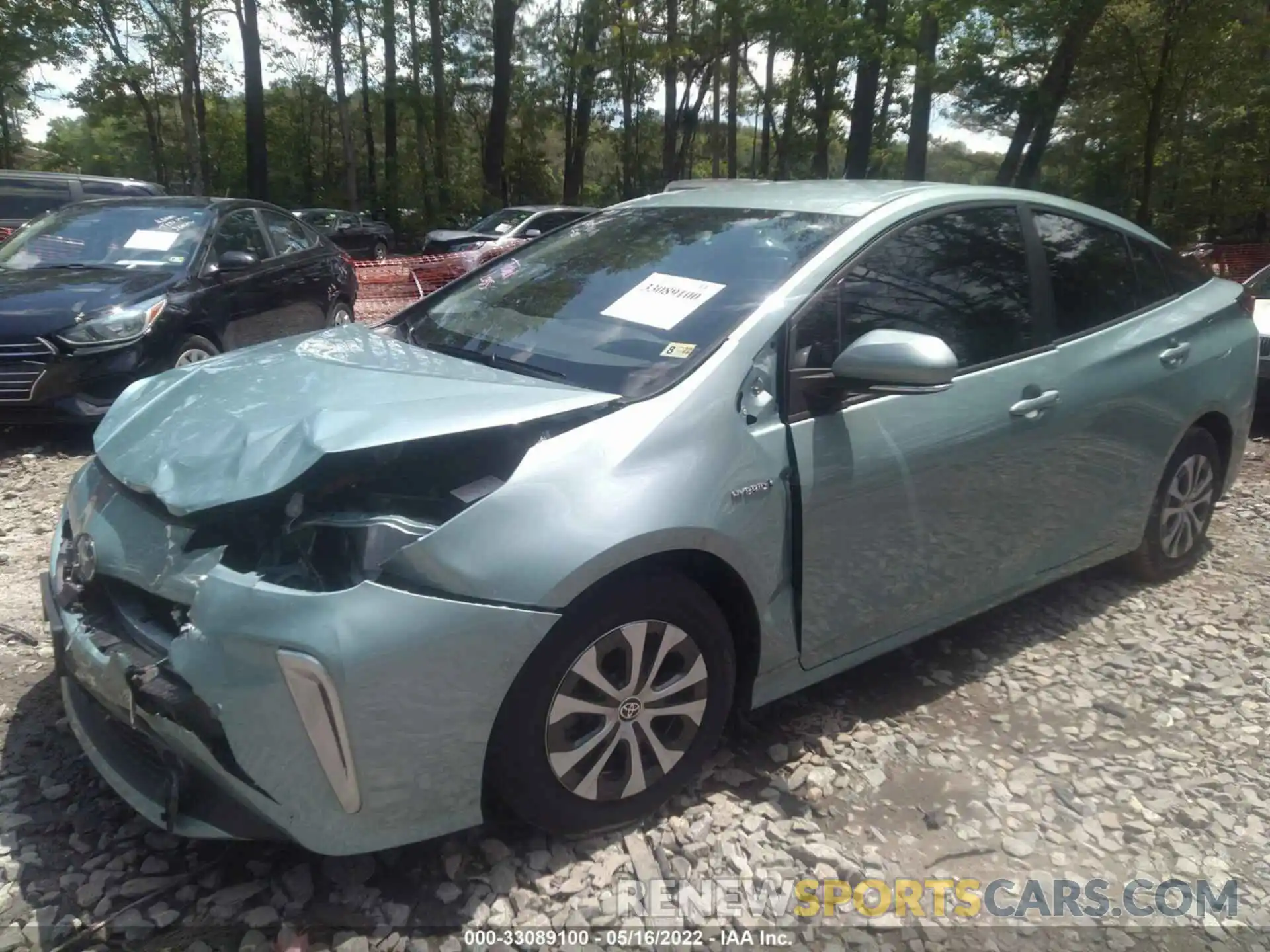 2 Photograph of a damaged car JTDL9MFU3N3032161 TOYOTA PRIUS 2022