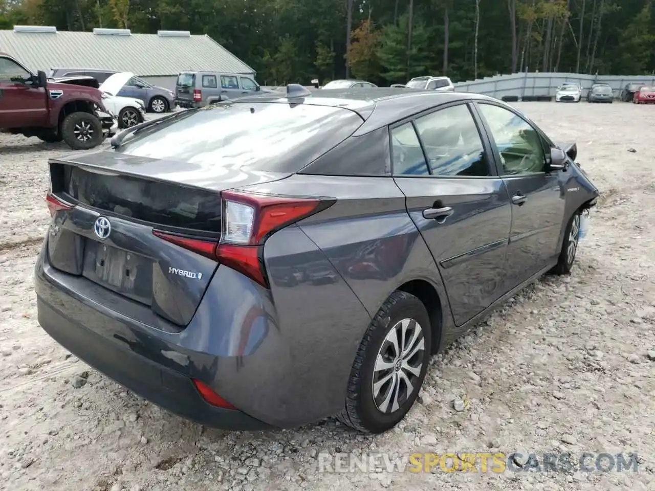 4 Photograph of a damaged car JTDL9MFU3N3032483 TOYOTA PRIUS 2022