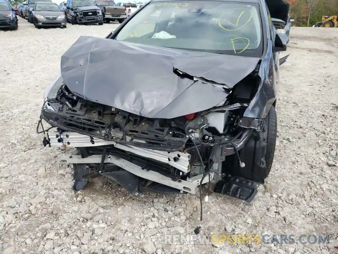 9 Photograph of a damaged car JTDL9MFU3N3032483 TOYOTA PRIUS 2022