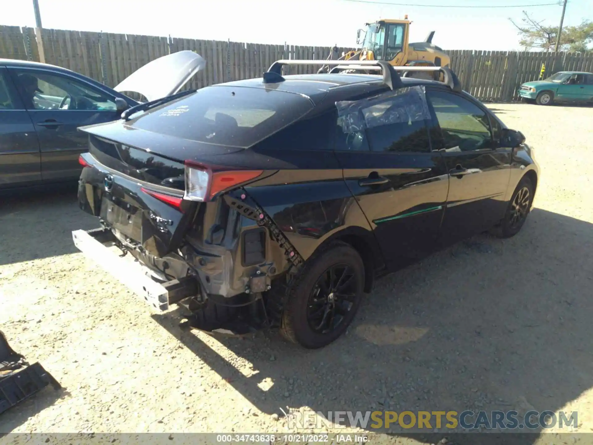 4 Photograph of a damaged car JTDL9MFU3N3035903 TOYOTA PRIUS 2022