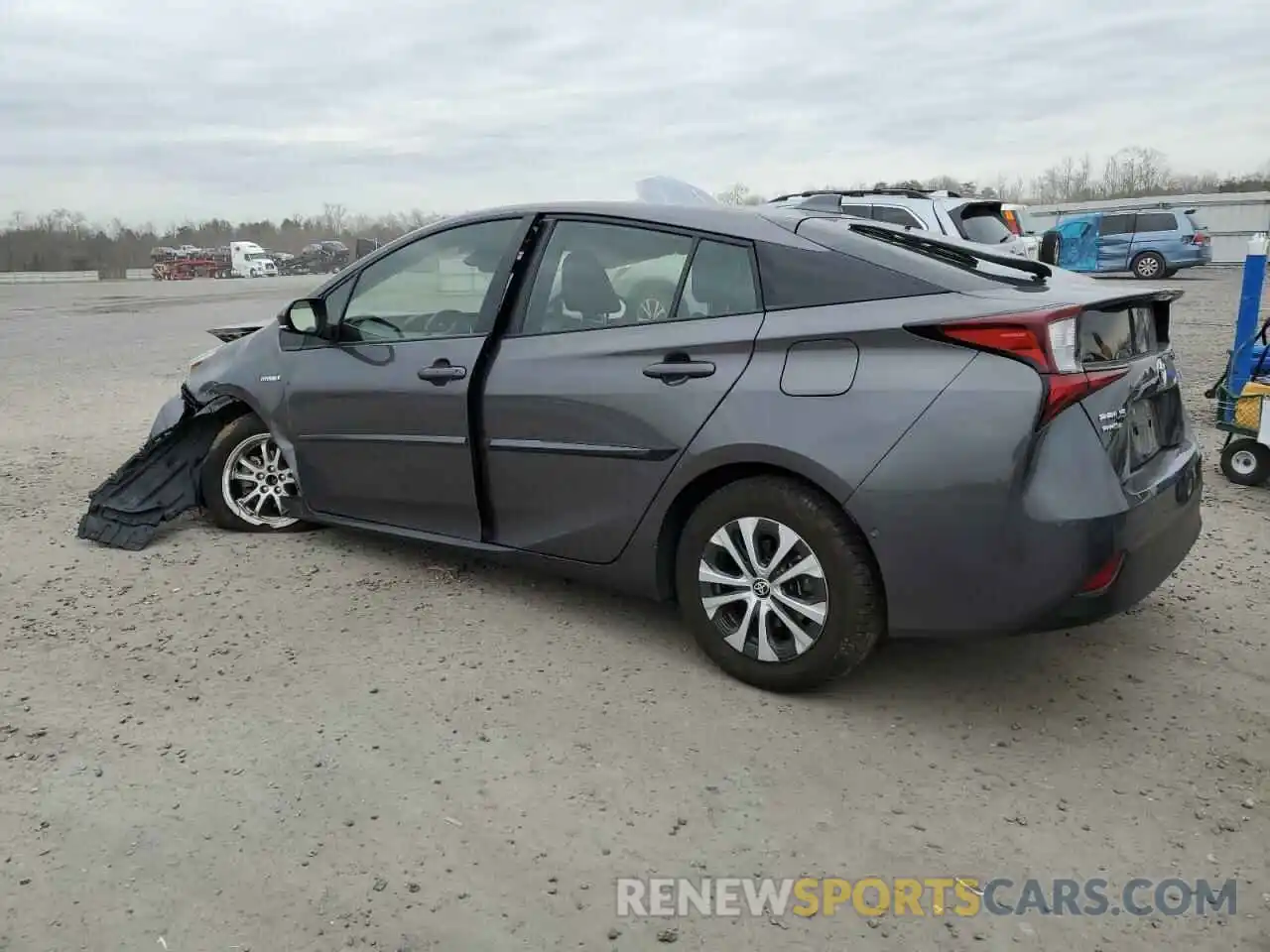 2 Photograph of a damaged car JTDL9MFU6N3038827 TOYOTA PRIUS 2022