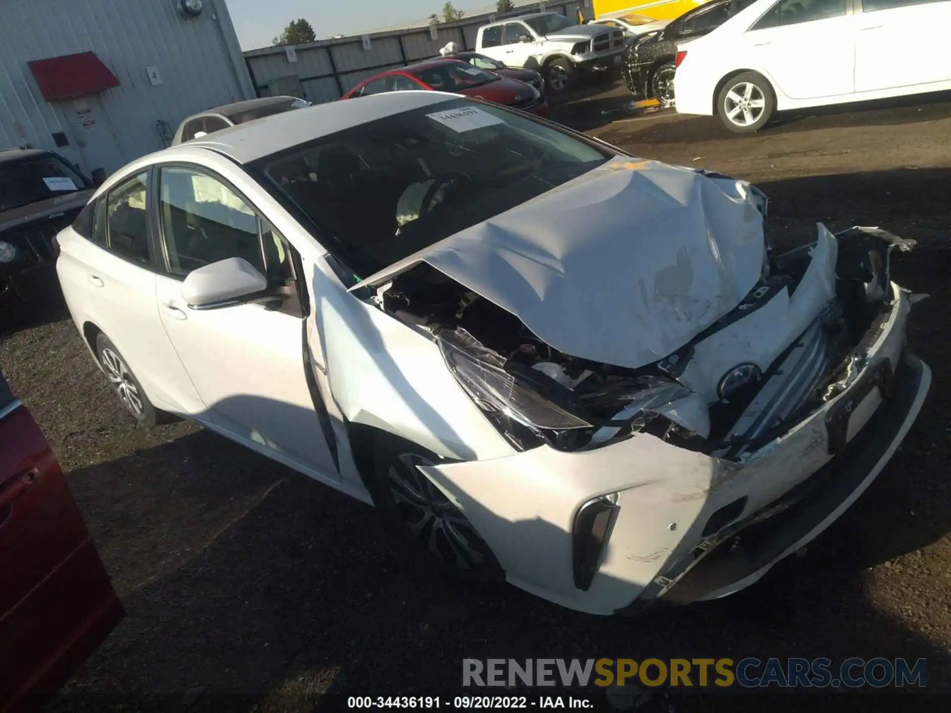 1 Photograph of a damaged car JTDL9MFU7N3032941 TOYOTA PRIUS 2022