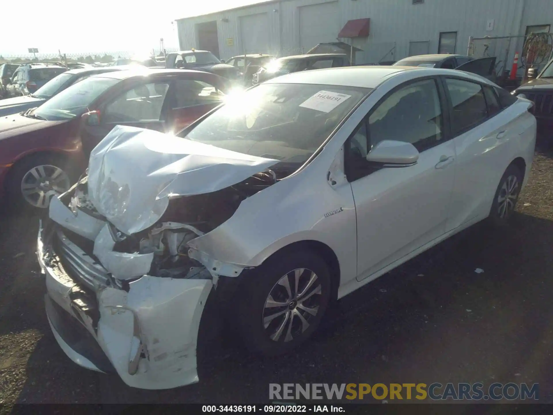 2 Photograph of a damaged car JTDL9MFU7N3032941 TOYOTA PRIUS 2022