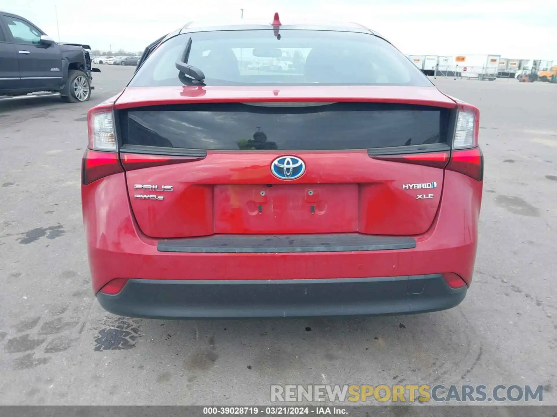 16 Photograph of a damaged car JTDL9MFU7N3038318 TOYOTA PRIUS 2022