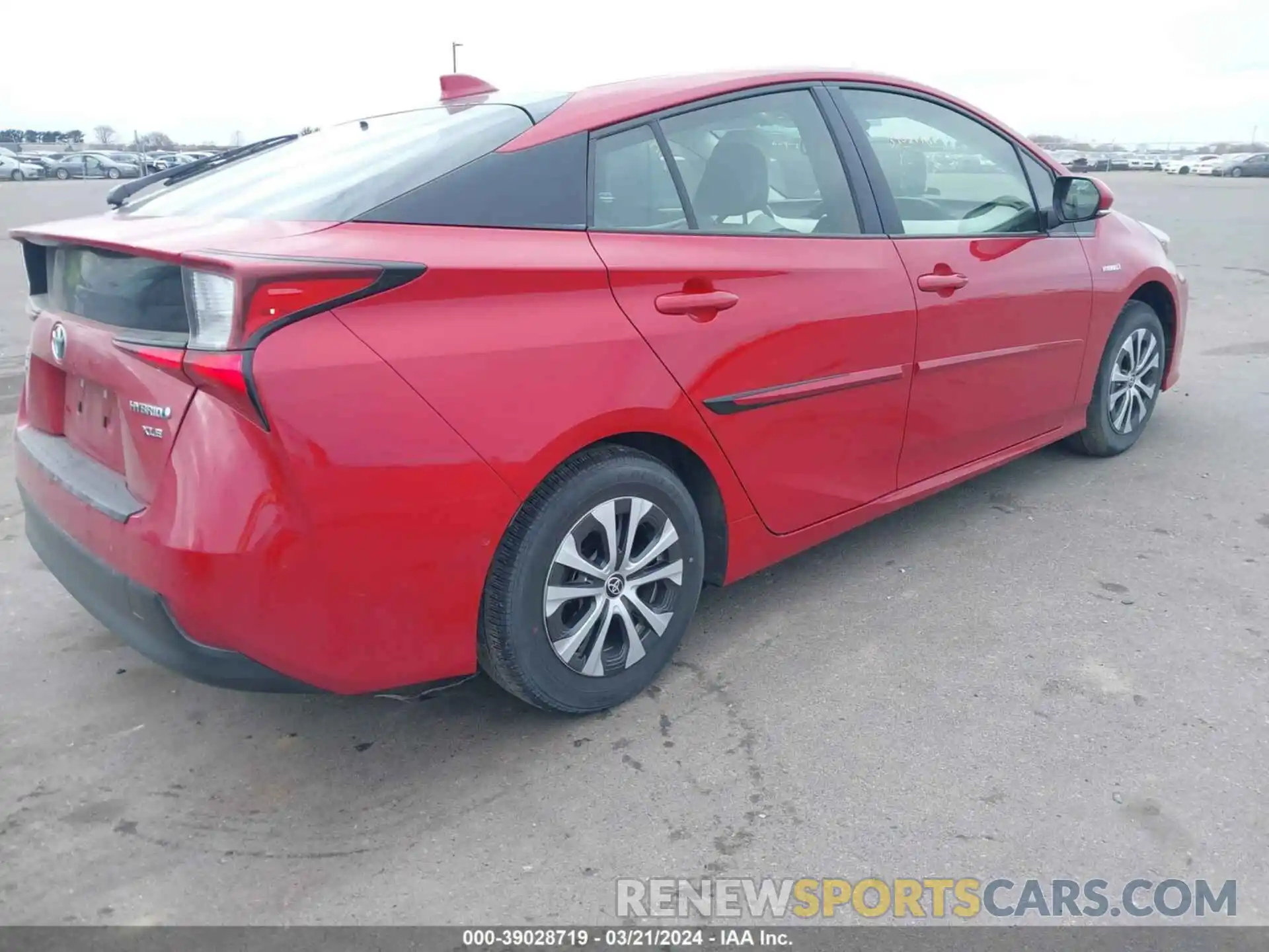 4 Photograph of a damaged car JTDL9MFU7N3038318 TOYOTA PRIUS 2022