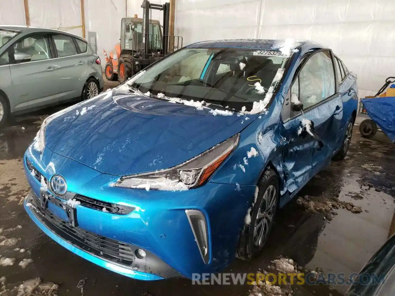 2 Photograph of a damaged car JTDL9MFU8N3031720 TOYOTA PRIUS 2022