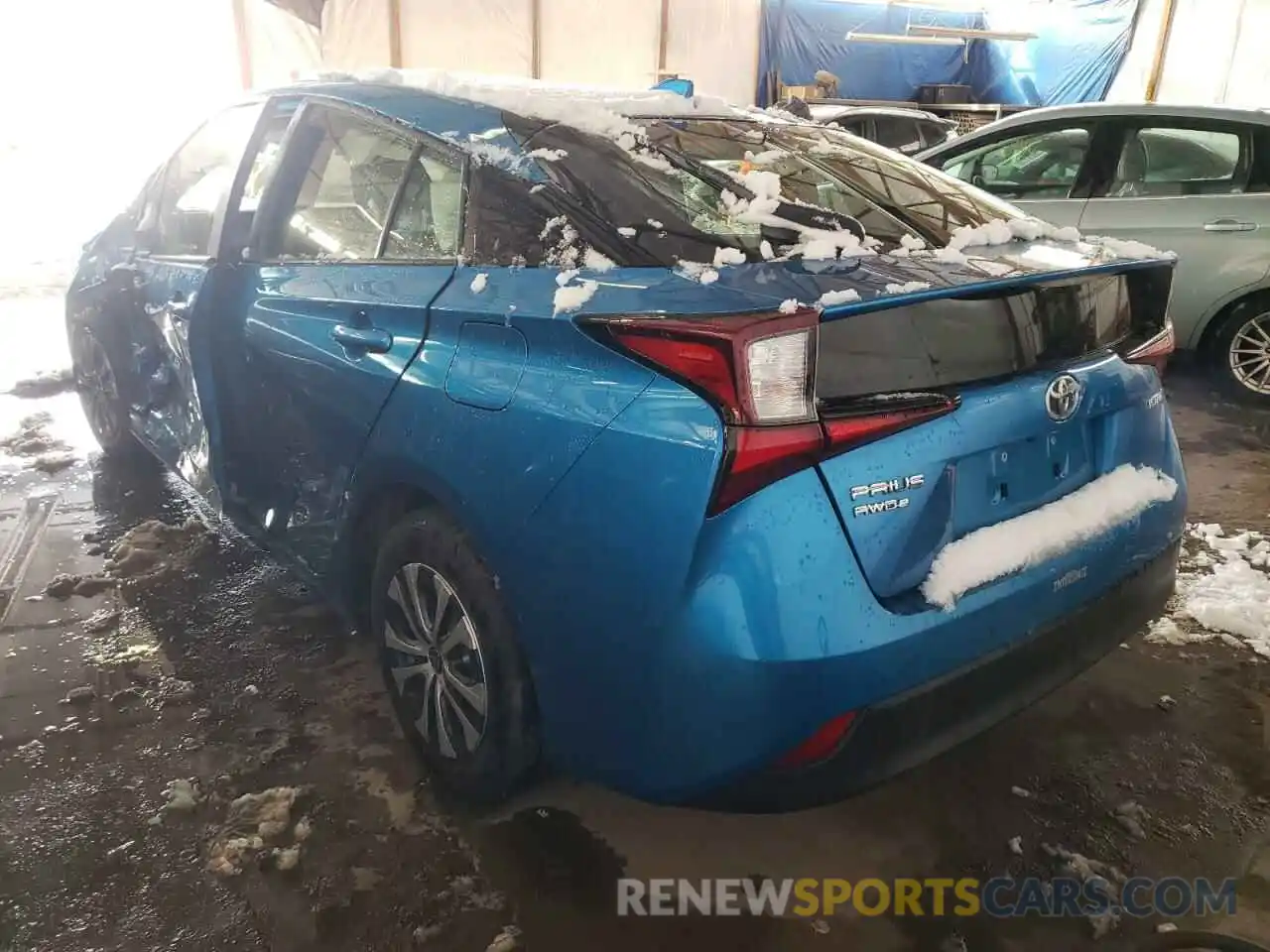 3 Photograph of a damaged car JTDL9MFU8N3031720 TOYOTA PRIUS 2022