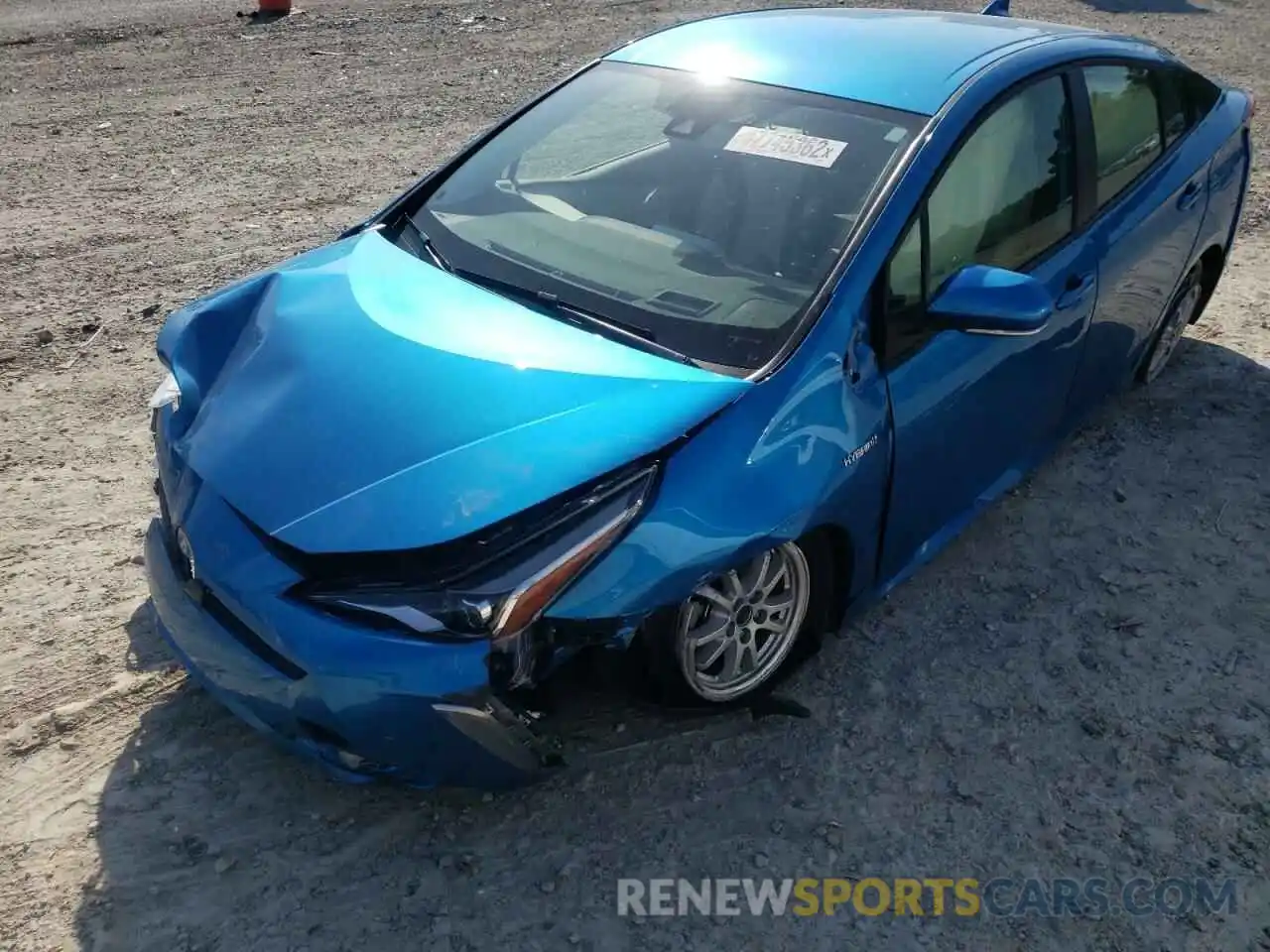 2 Photograph of a damaged car JTDL9MFU8N3031796 TOYOTA PRIUS 2022