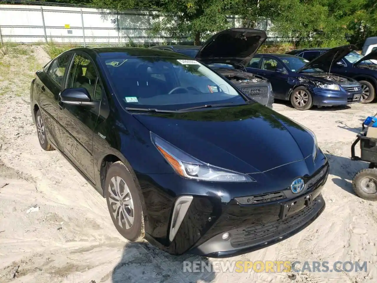 1 Photograph of a damaged car JTDL9MFU8N3035637 TOYOTA PRIUS 2022