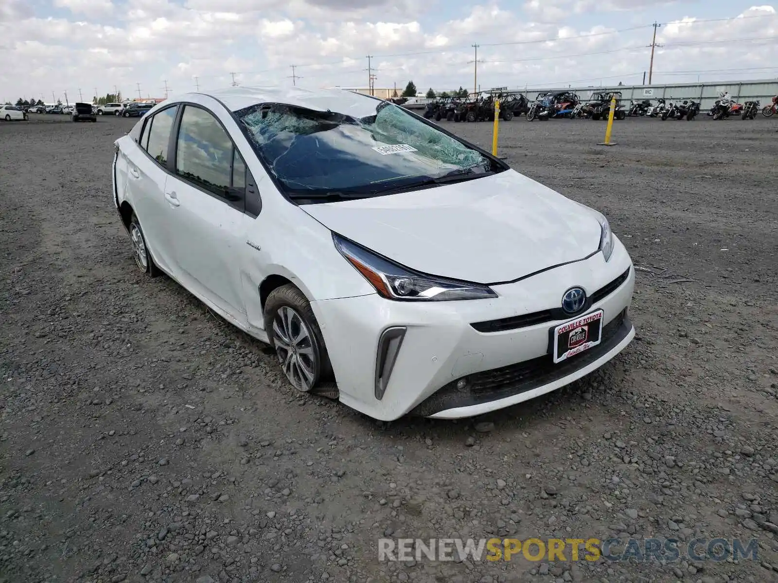 1 Photograph of a damaged car JTDL9MFU9N3031435 TOYOTA PRIUS 2022