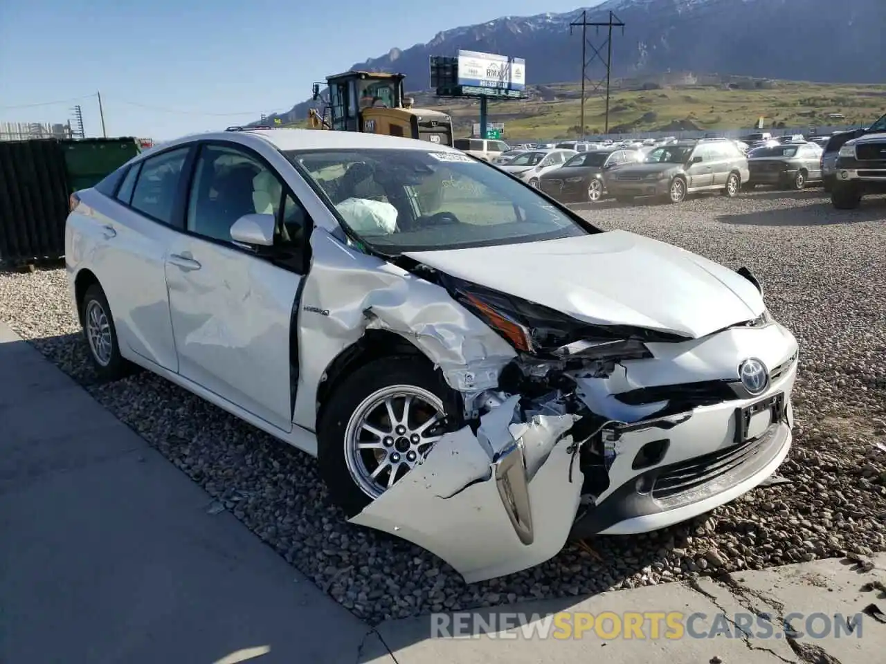 1 Photograph of a damaged car JTDL9MFU9N3031919 TOYOTA PRIUS 2022