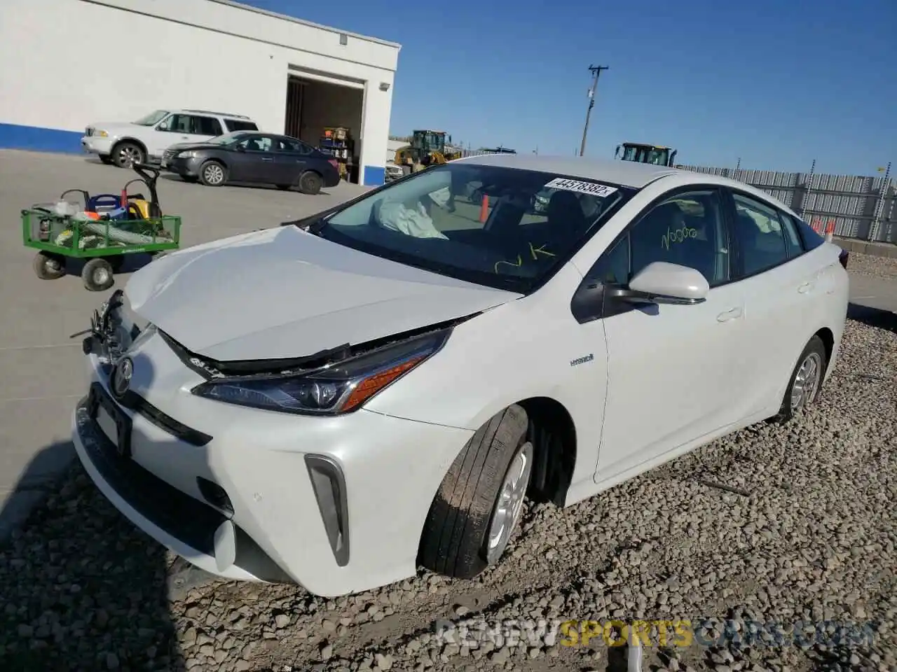 2 Photograph of a damaged car JTDL9MFU9N3031919 TOYOTA PRIUS 2022