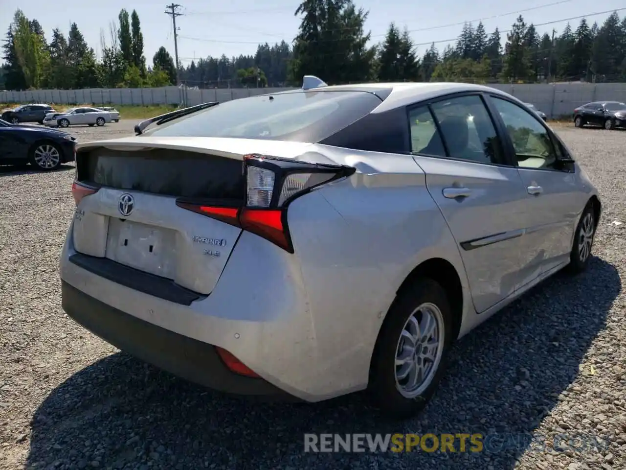 4 Photograph of a damaged car JTDL9MFU9N3037963 TOYOTA PRIUS 2022