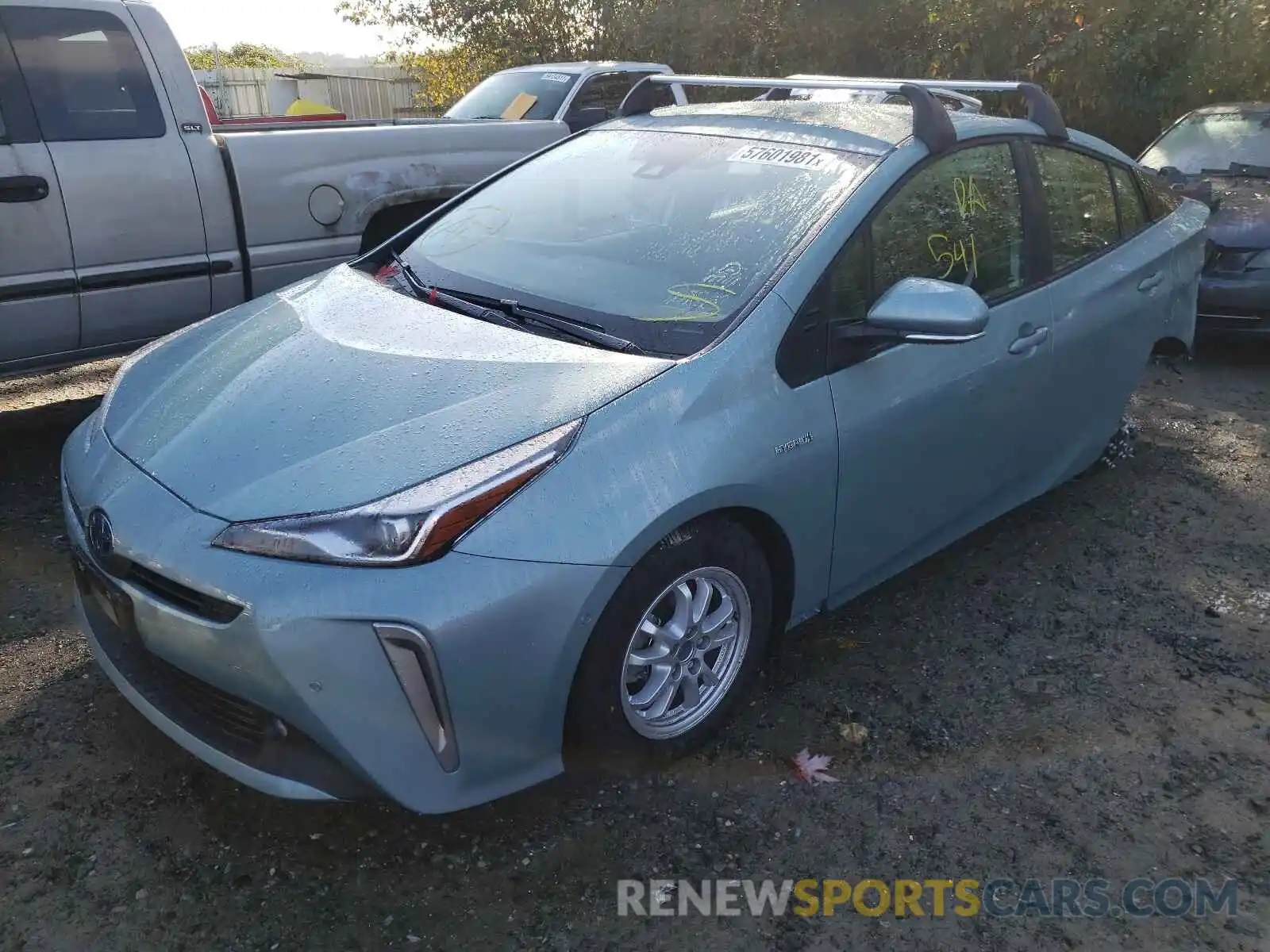 2 Photograph of a damaged car JTDL9MFUXN3031816 TOYOTA PRIUS 2022