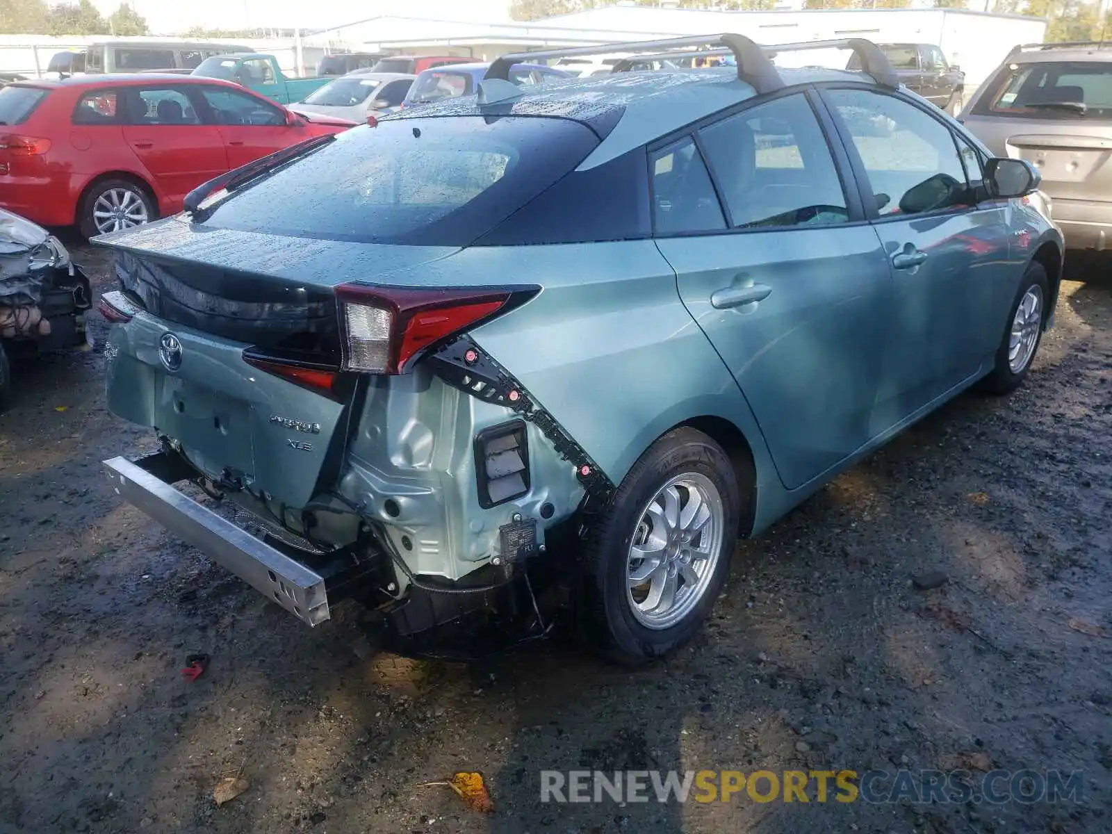 4 Photograph of a damaged car JTDL9MFUXN3031816 TOYOTA PRIUS 2022