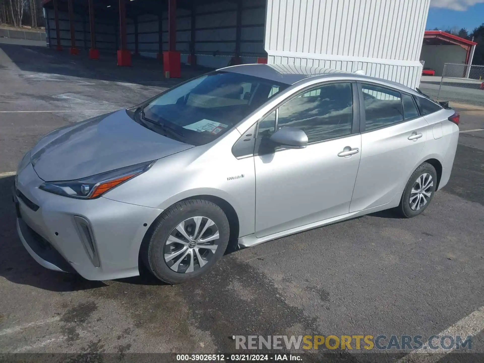 2 Photograph of a damaged car JTDL9MFUXN3037020 TOYOTA PRIUS 2022