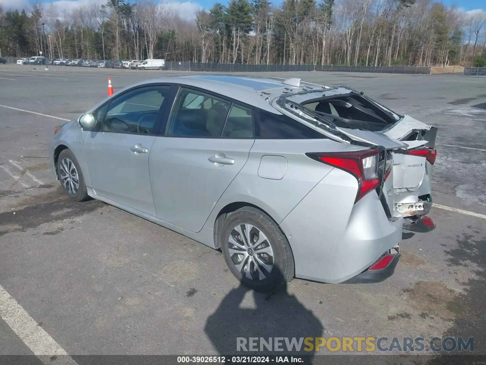 3 Photograph of a damaged car JTDL9MFUXN3037020 TOYOTA PRIUS 2022