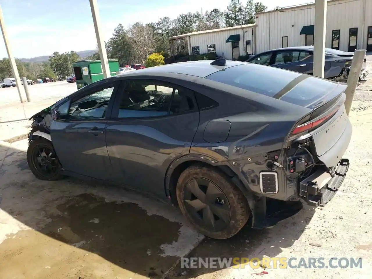 2 Photograph of a damaged car JTDACAAU3P3005866 TOYOTA PRIUS 2023