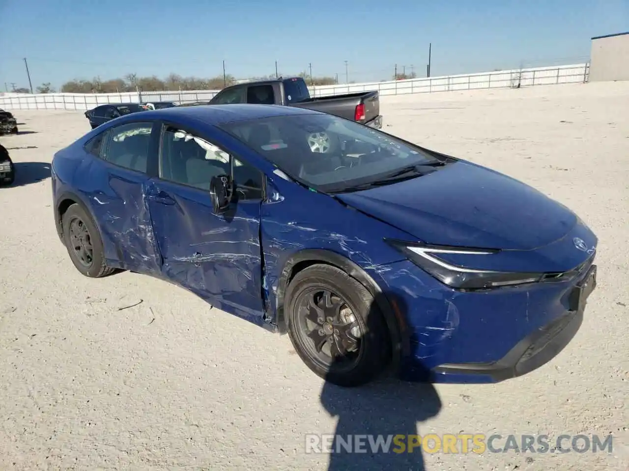 4 Photograph of a damaged car JTDACAAU6P3002086 TOYOTA PRIUS 2023