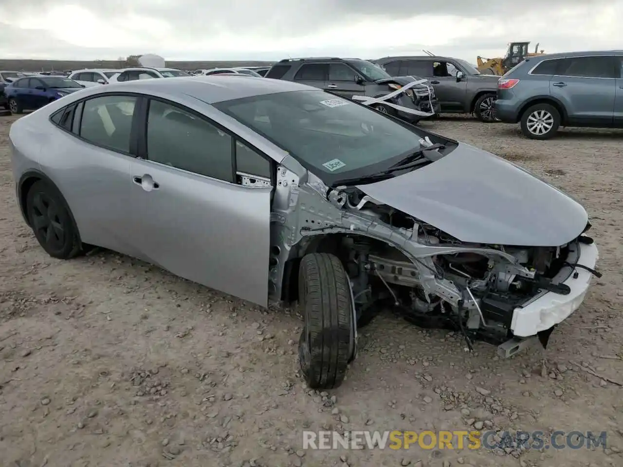 4 Photograph of a damaged car JTDACAAU7P3008835 TOYOTA PRIUS 2023