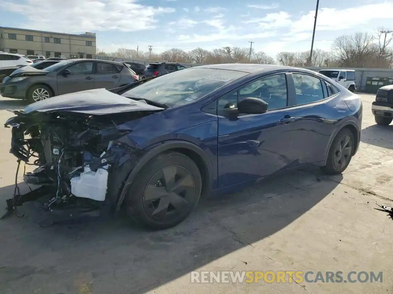 1 Photograph of a damaged car JTDACAAU8P3009220 TOYOTA PRIUS 2023