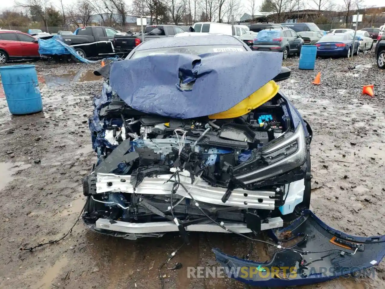 5 Фотография поврежденного автомобиля JTDACAAUXP3010417 TOYOTA PRIUS 2023