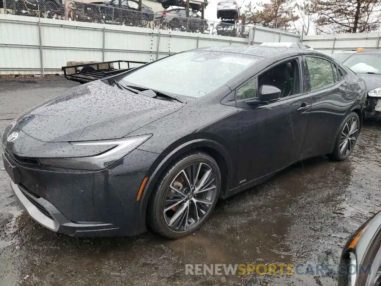 1 Photograph of a damaged car JTDADABUXP3000322 TOYOTA PRIUS 2023