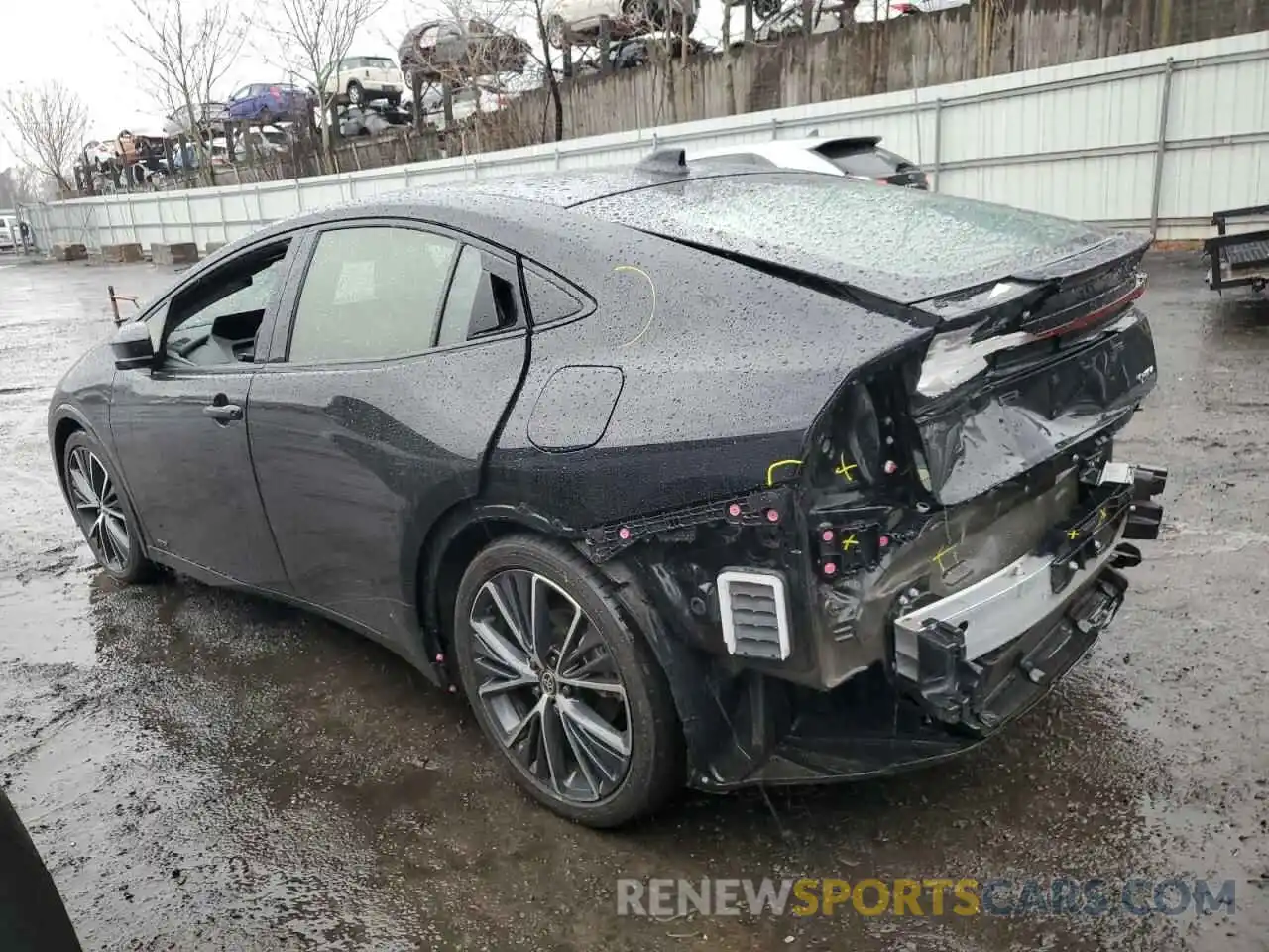 2 Photograph of a damaged car JTDADABUXP3000322 TOYOTA PRIUS 2023