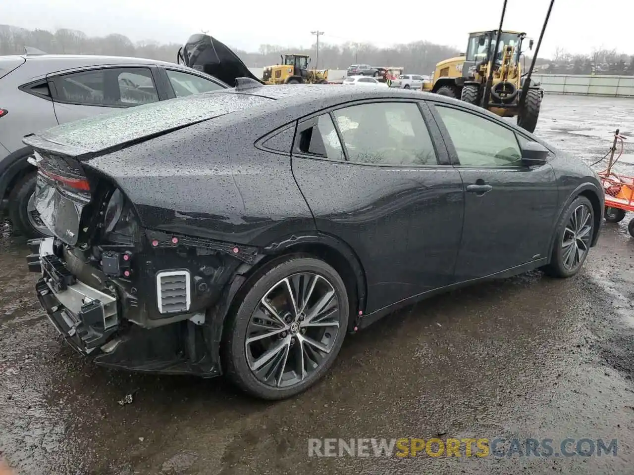 3 Photograph of a damaged car JTDADABUXP3000322 TOYOTA PRIUS 2023