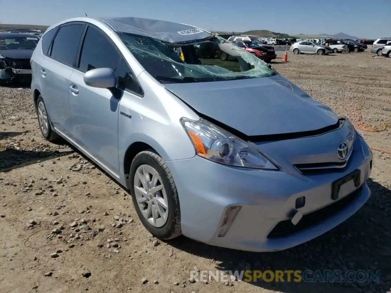 1 Photograph of a damaged car JTDZN3EU9EJ005852 TOYOTA PRIUS 2023