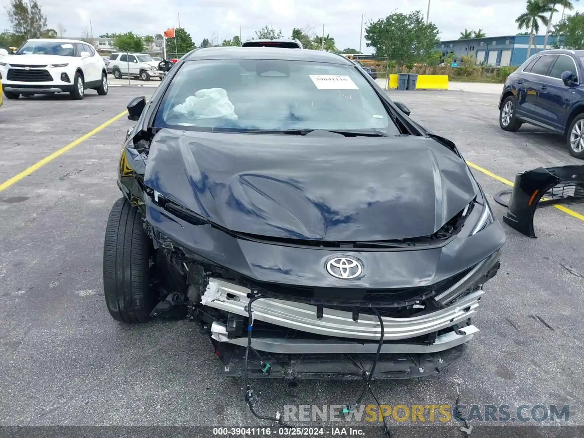 13 Photograph of a damaged car JTDACAAU8R3018728 TOYOTA PRIUS 2024