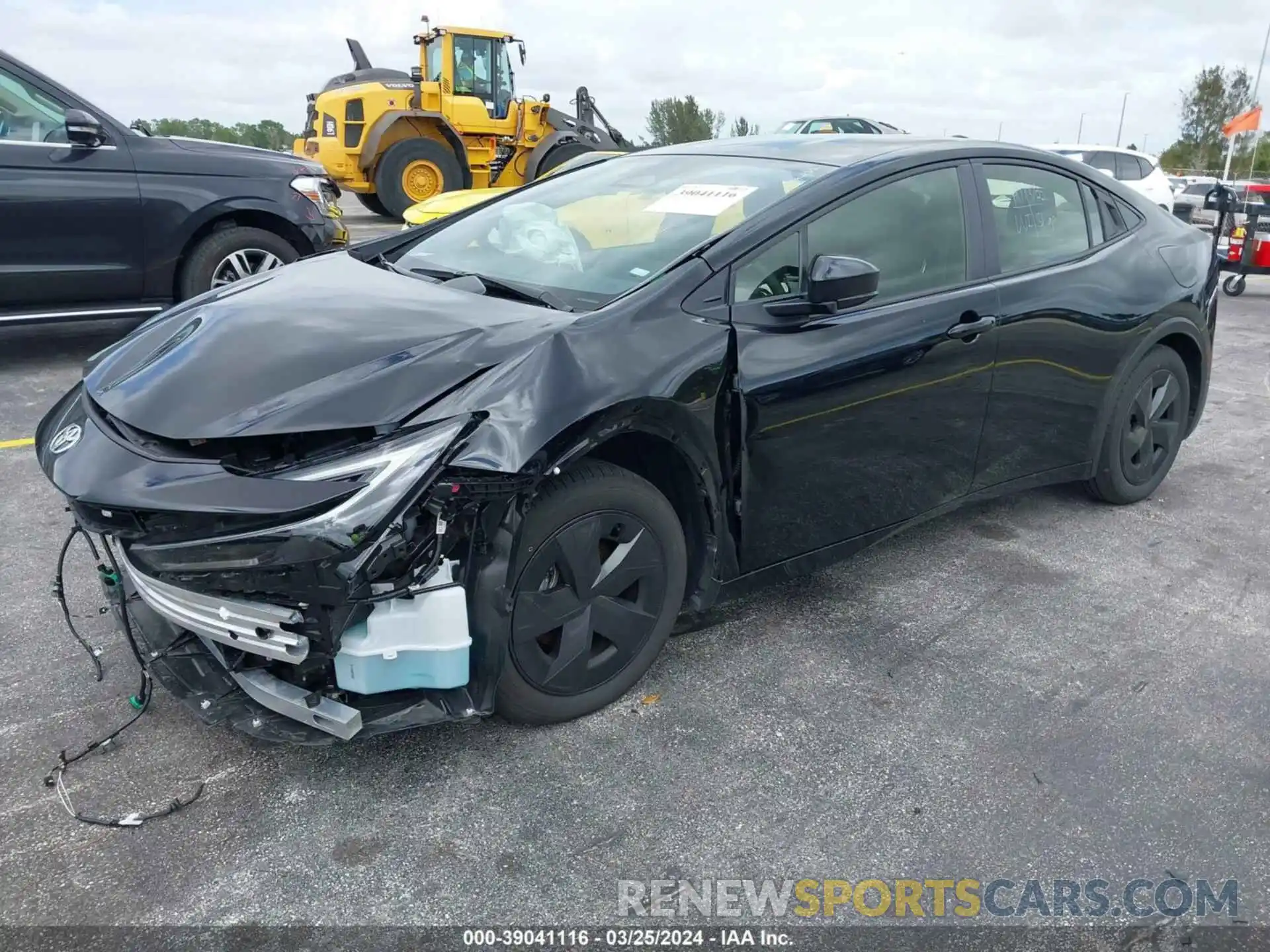 2 Photograph of a damaged car JTDACAAU8R3018728 TOYOTA PRIUS 2024