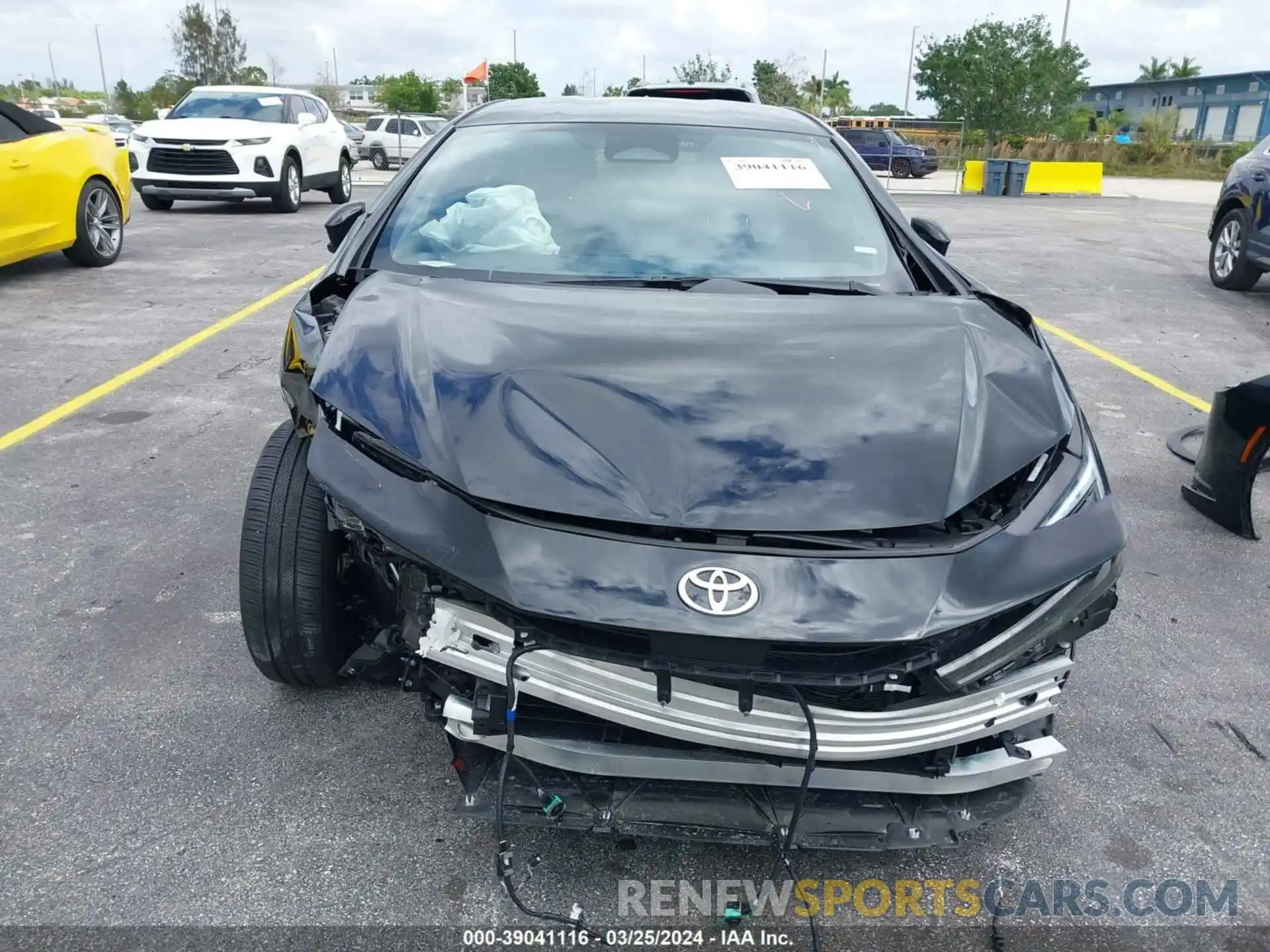 6 Photograph of a damaged car JTDACAAU8R3018728 TOYOTA PRIUS 2024