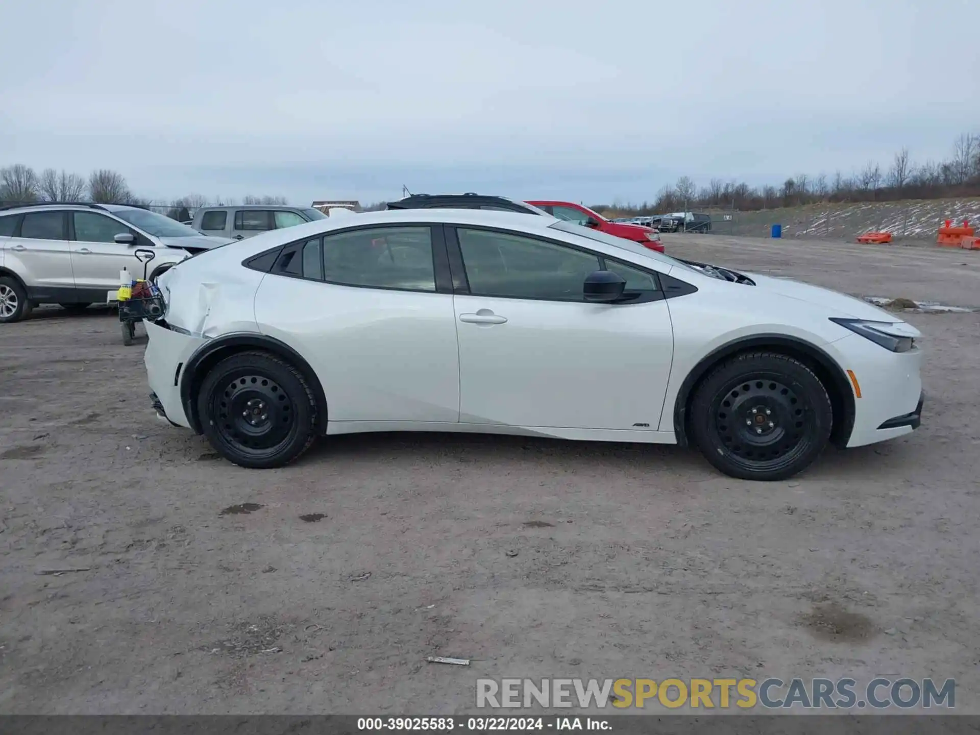 13 Photograph of a damaged car JTDADABUXR3010612 TOYOTA PRIUS 2024