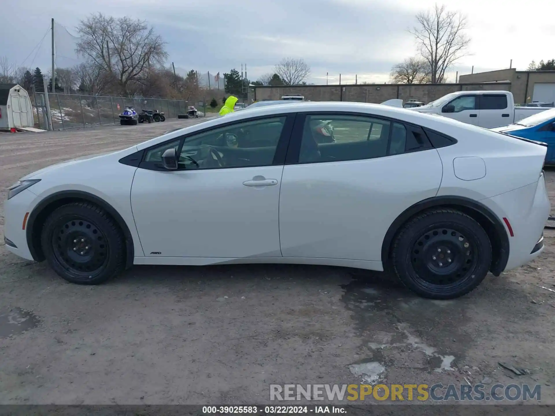 14 Photograph of a damaged car JTDADABUXR3010612 TOYOTA PRIUS 2024