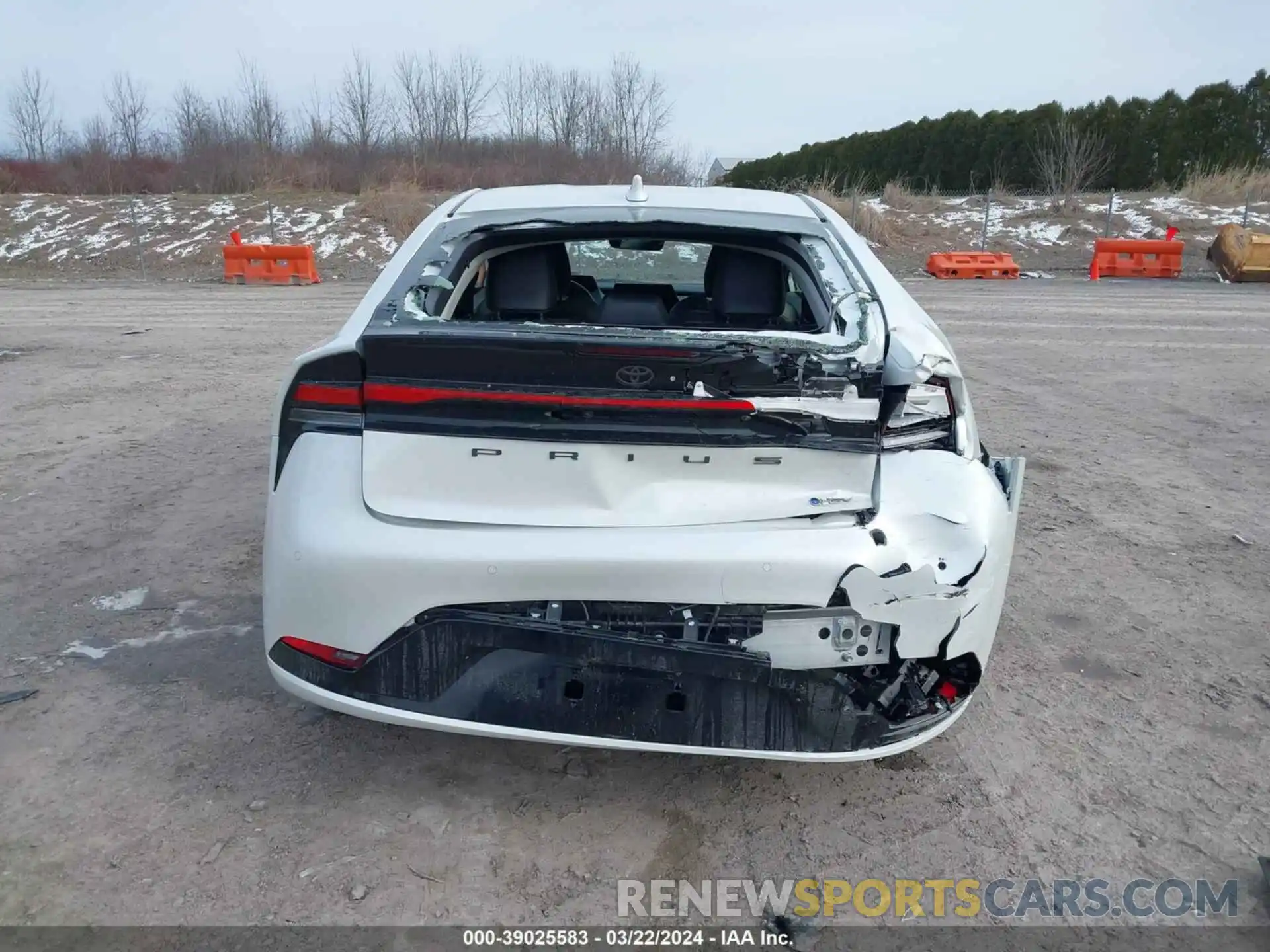 16 Photograph of a damaged car JTDADABUXR3010612 TOYOTA PRIUS 2024