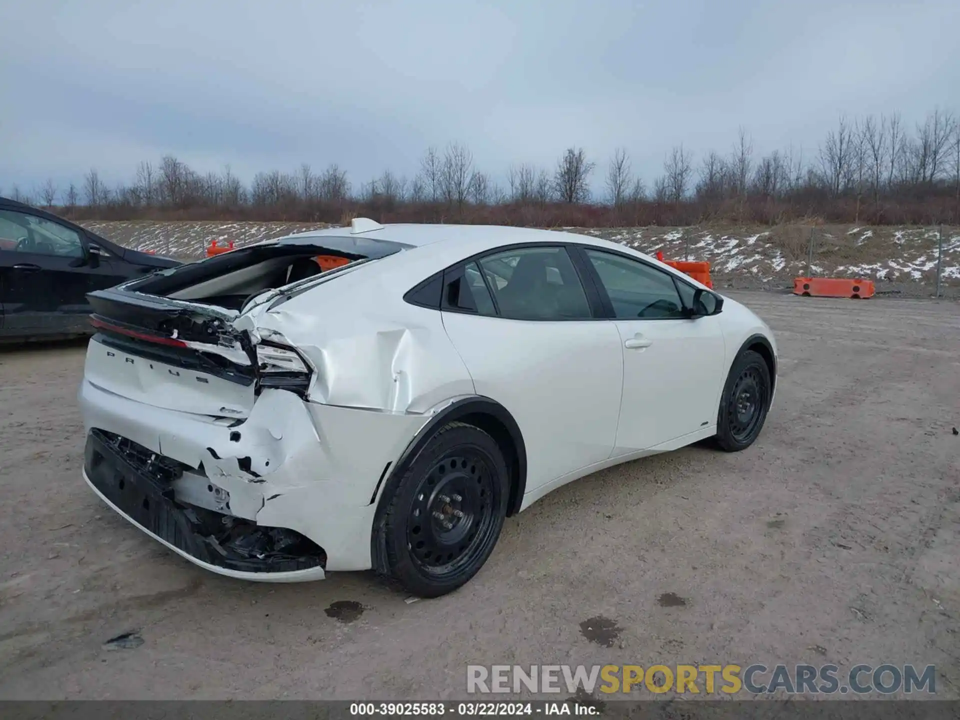 4 Photograph of a damaged car JTDADABUXR3010612 TOYOTA PRIUS 2024