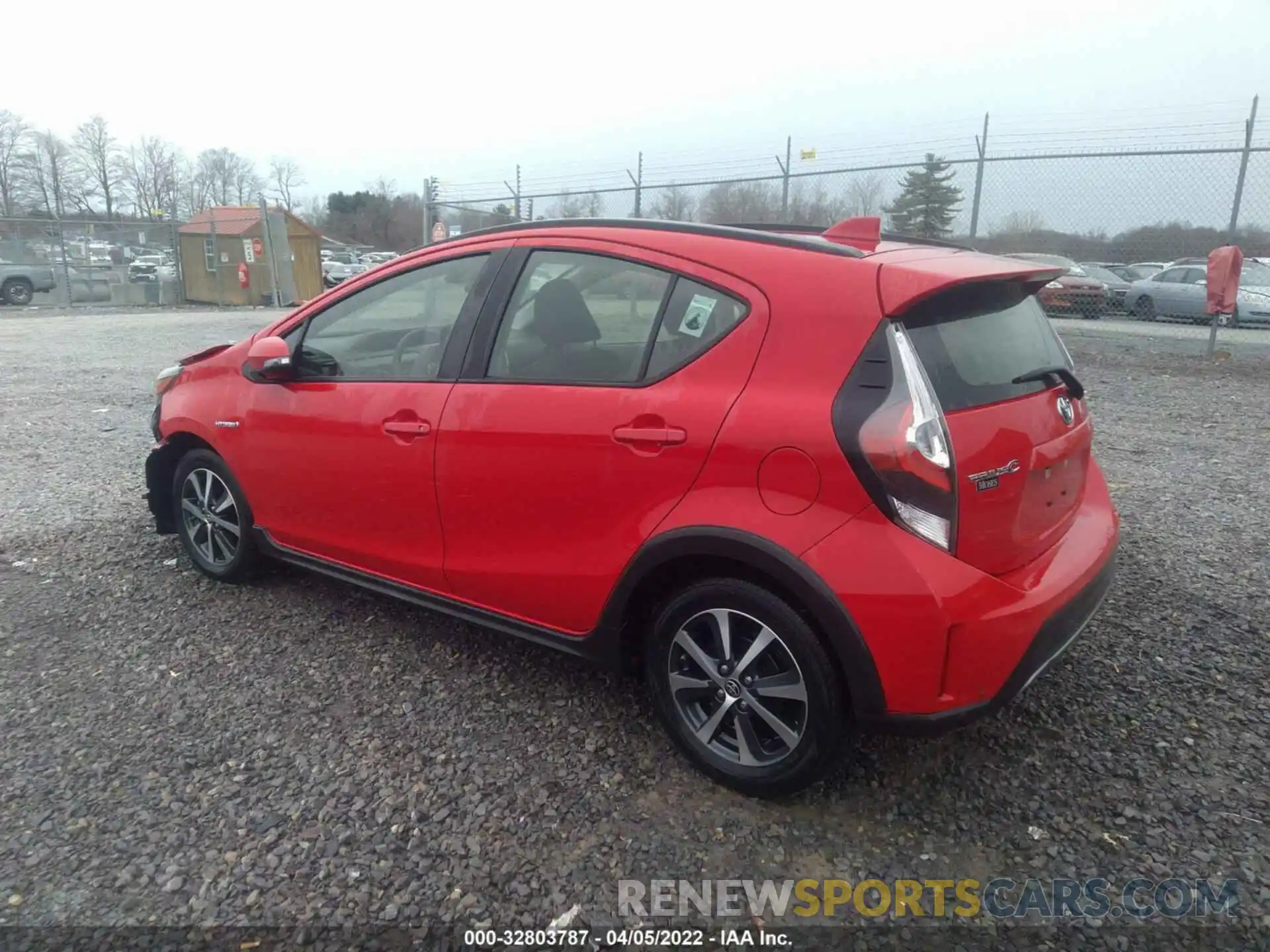 3 Photograph of a damaged car JTDKDTB31K1621587 TOYOTA PRIUS C 2019