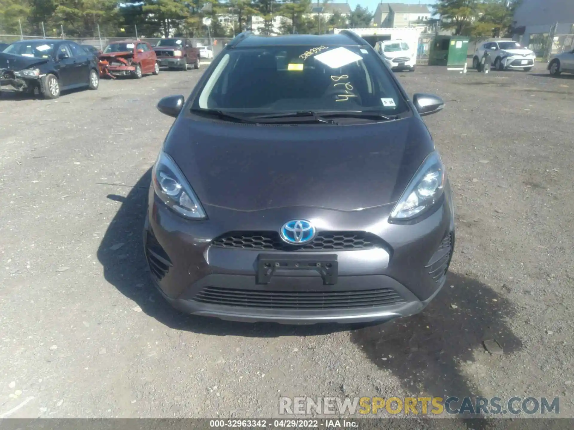 6 Photograph of a damaged car JTDKDTB34K1623737 TOYOTA PRIUS C 2019