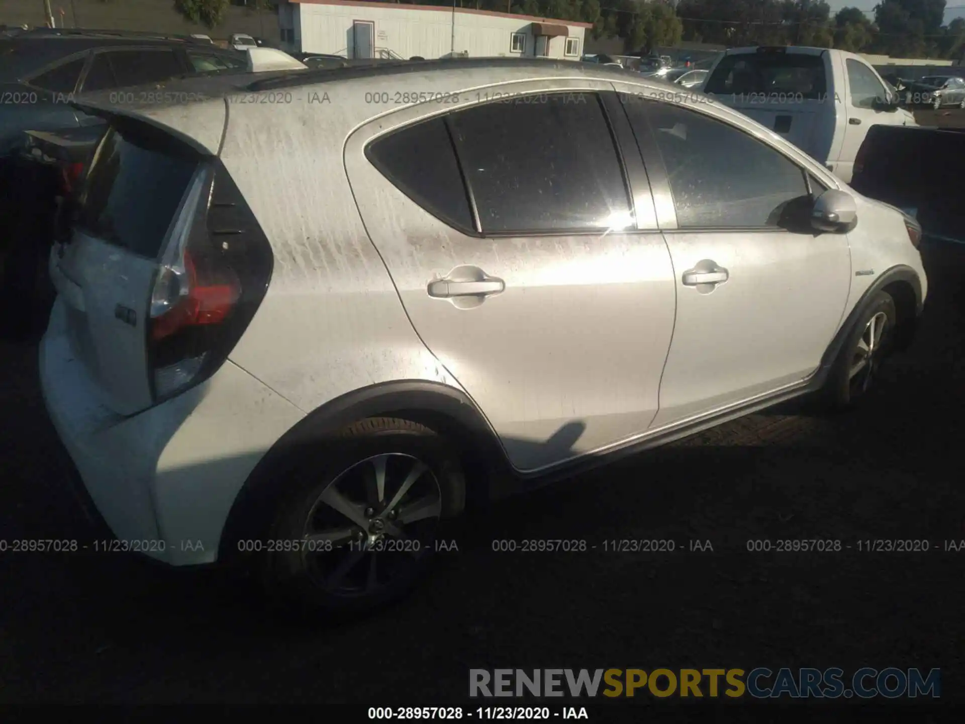 4 Photograph of a damaged car JTDKDTB36K1626140 TOYOTA PRIUS C 2019