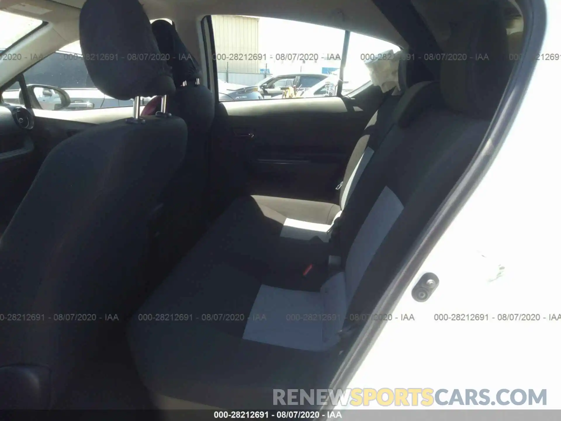 8 Photograph of a damaged car JTDKDTB39K1621031 TOYOTA PRIUS C 2019