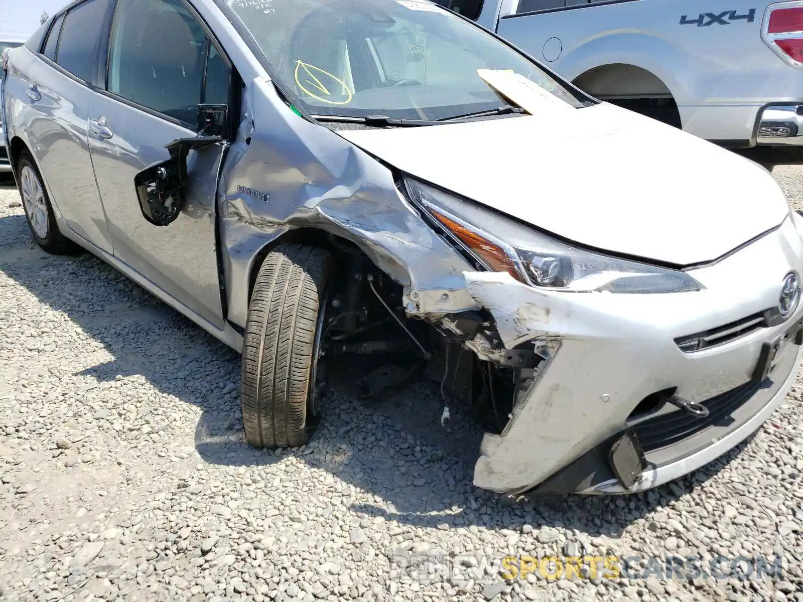 9 Photograph of a damaged car JTDKARFU0L3105158 TOYOTA PRIUS L 2020