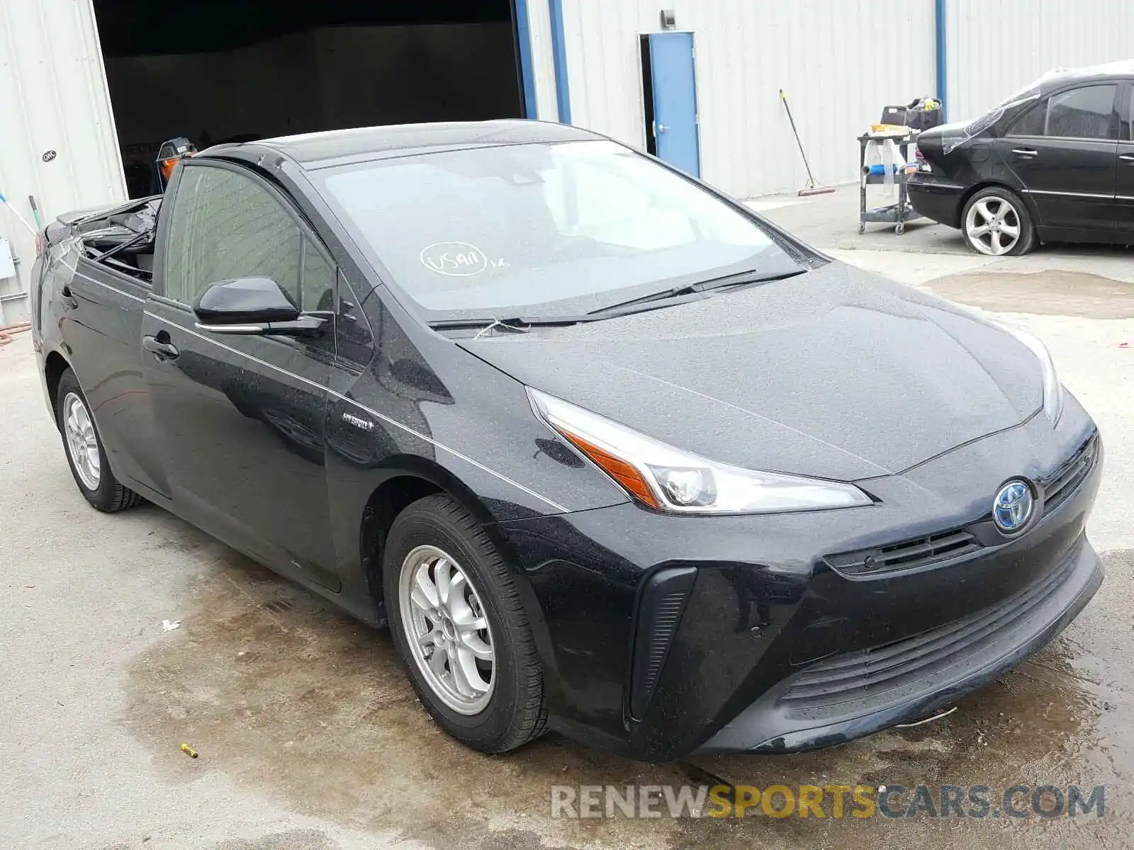 1 Photograph of a damaged car JTDKARFU0L3120128 TOYOTA PRIUS L 2020