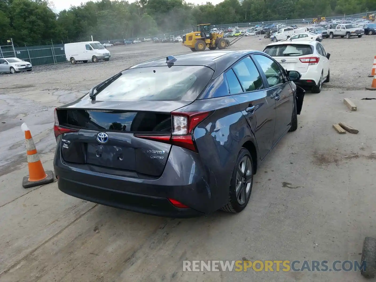 4 Photograph of a damaged car JTDKARFU1L3122986 TOYOTA PRIUS L 2020