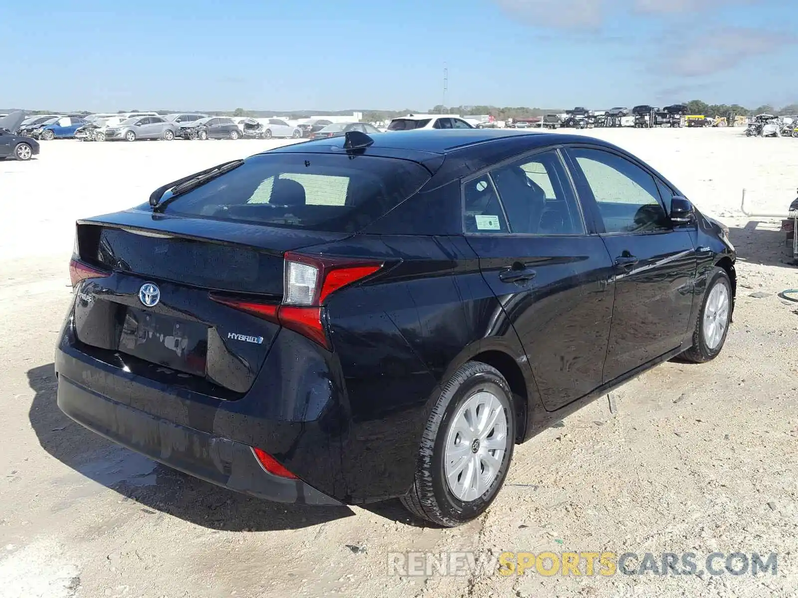 4 Photograph of a damaged car JTDKARFU4L3111559 TOYOTA PRIUS L 2020