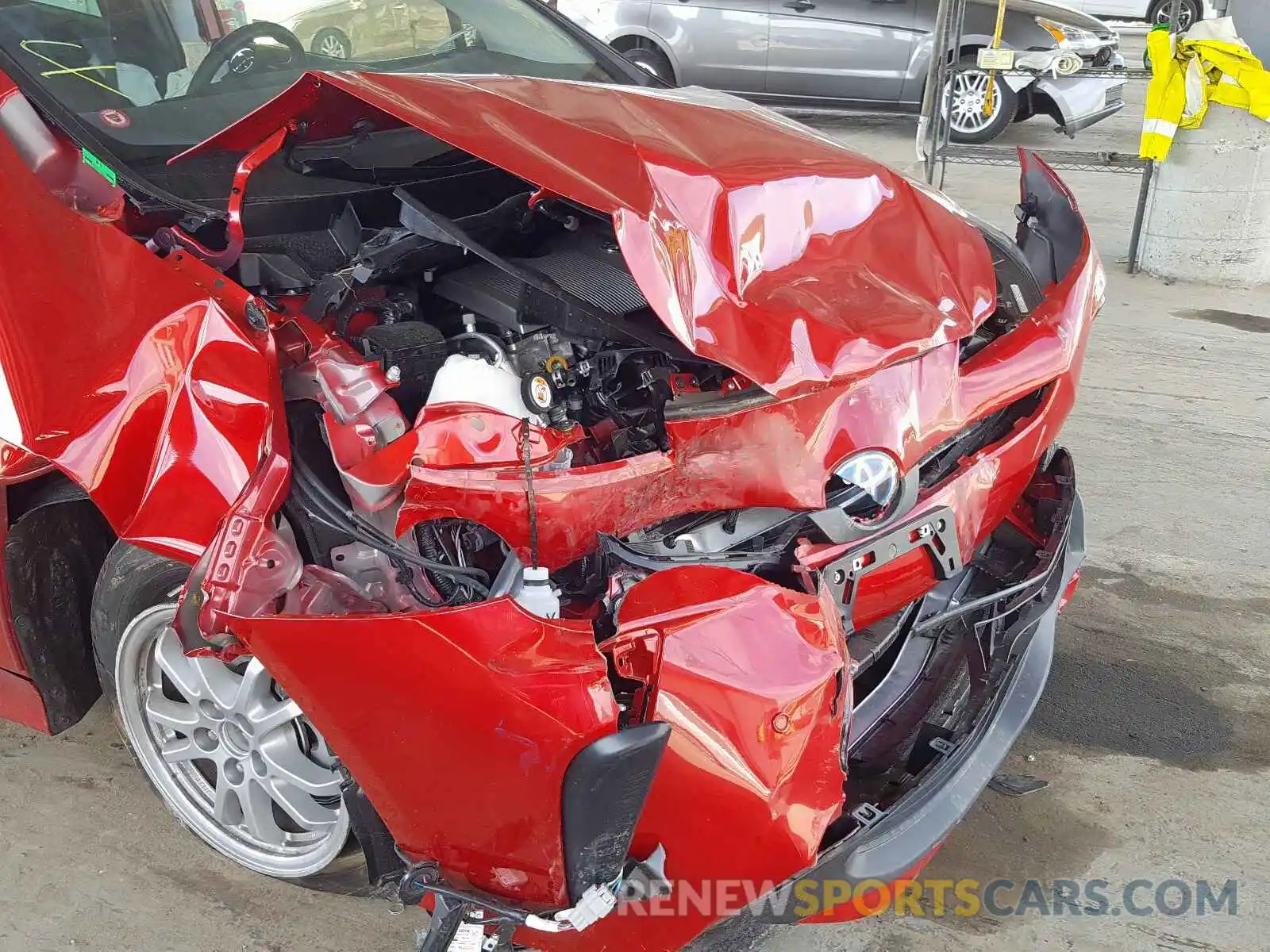 9 Photograph of a damaged car JTDKARFU9L3103456 TOYOTA PRIUS L 2020