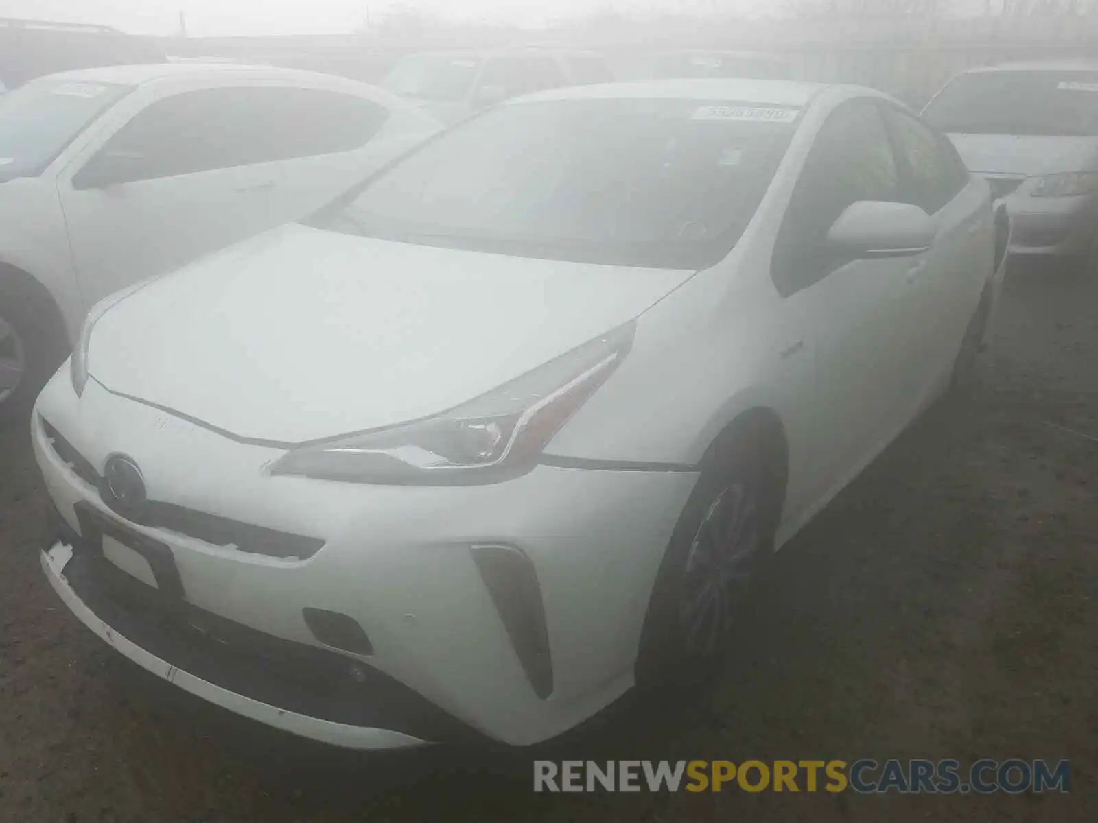 2 Photograph of a damaged car JTDL9RFU1L3020469 TOYOTA PRIUS LE 2020