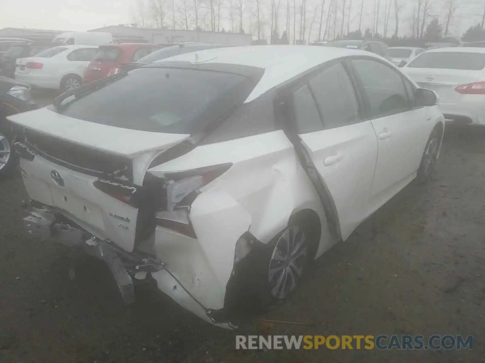 4 Photograph of a damaged car JTDL9RFU1L3020469 TOYOTA PRIUS LE 2020