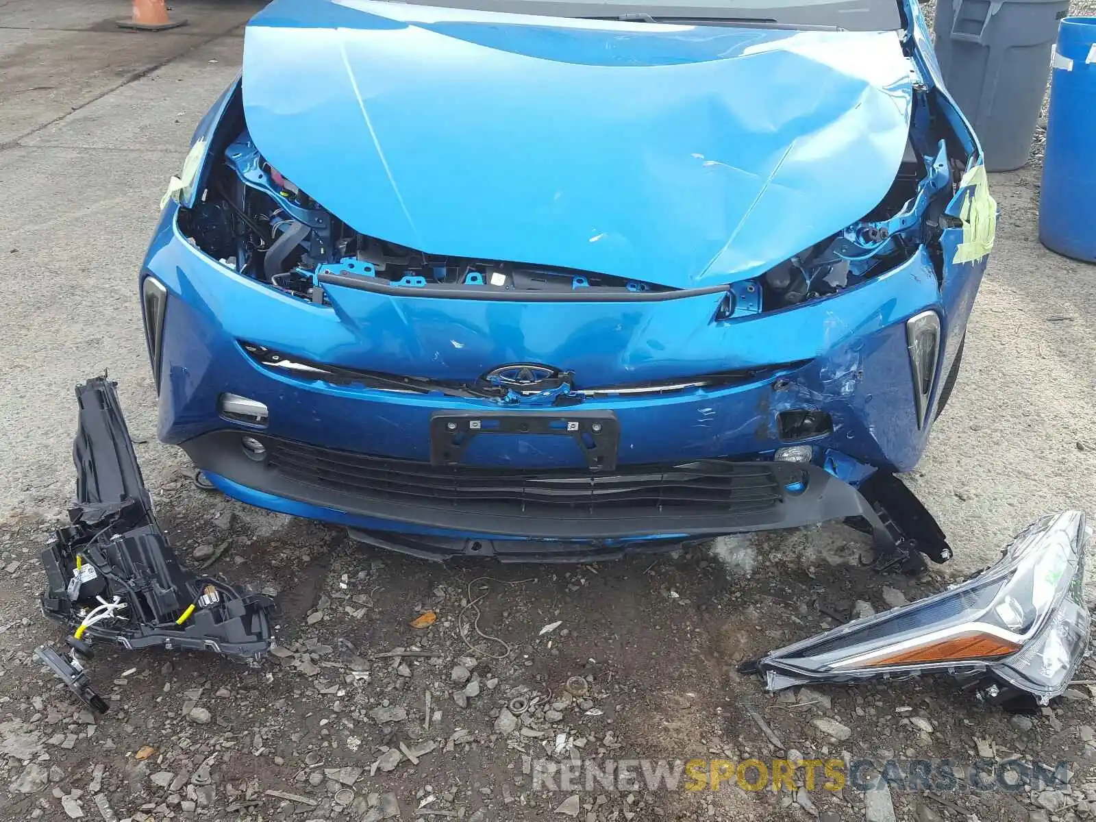 9 Photograph of a damaged car JTDL9RFU4L3017128 TOYOTA PRIUS LE 2020