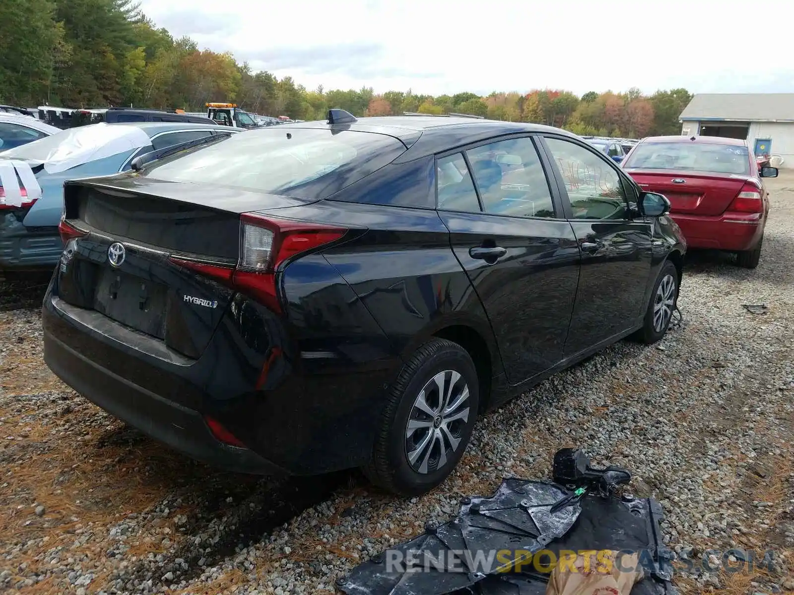 4 Photograph of a damaged car JTDL9RFU4L3017792 TOYOTA PRIUS LE 2020